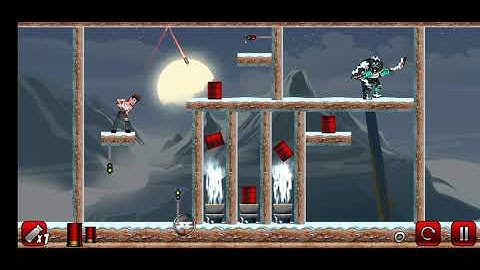 Stupid zombies 2 SNOW Day 91 to 100 is solved this game ( 9"GAME RESORT )......