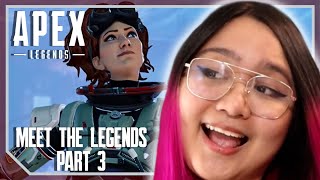 Meet the Legends Reaction Part 3 - My favorite set of all! | Apex Legends