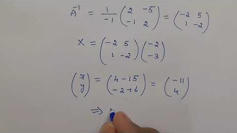 Matrix inversion method and Cramer