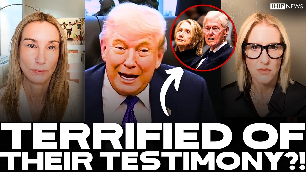 IHIP News: Trump PANICS in Epstein AFTERMATH Pushing LIES as Clintons Gear Up to TESTIFY!