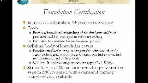 ISTQB Advanced Certification Webinar 2