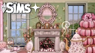 The Tea Room ✦ Sims 4 Stop Motion Build