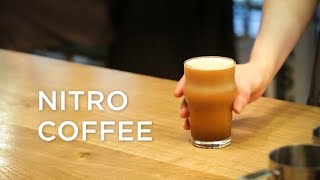 What is Nitro Coffee and how they make it at Happy Baristas?
