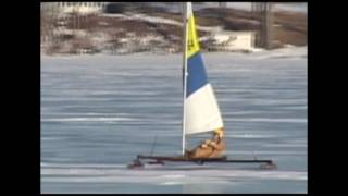 Ice Boating on Keuka - 2009