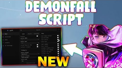 *NEW* Demonfall Script (PASTEBIN 2025) (AUTOFARM, GODMODE, NOFALL, ITEMS)