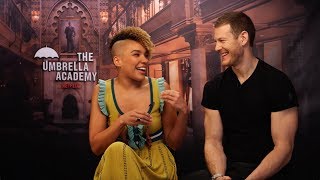 Emmy Raver-Lampman and Tom Hopper talk The Umbrella Academy