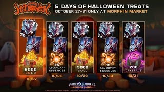 Free login rewards in power rangers legacy wars screenshot 1