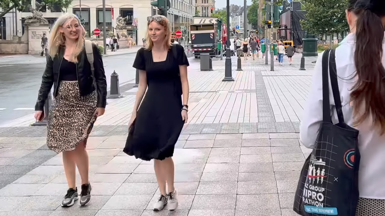 Dusseldorf after rain and wind 2022 Summer