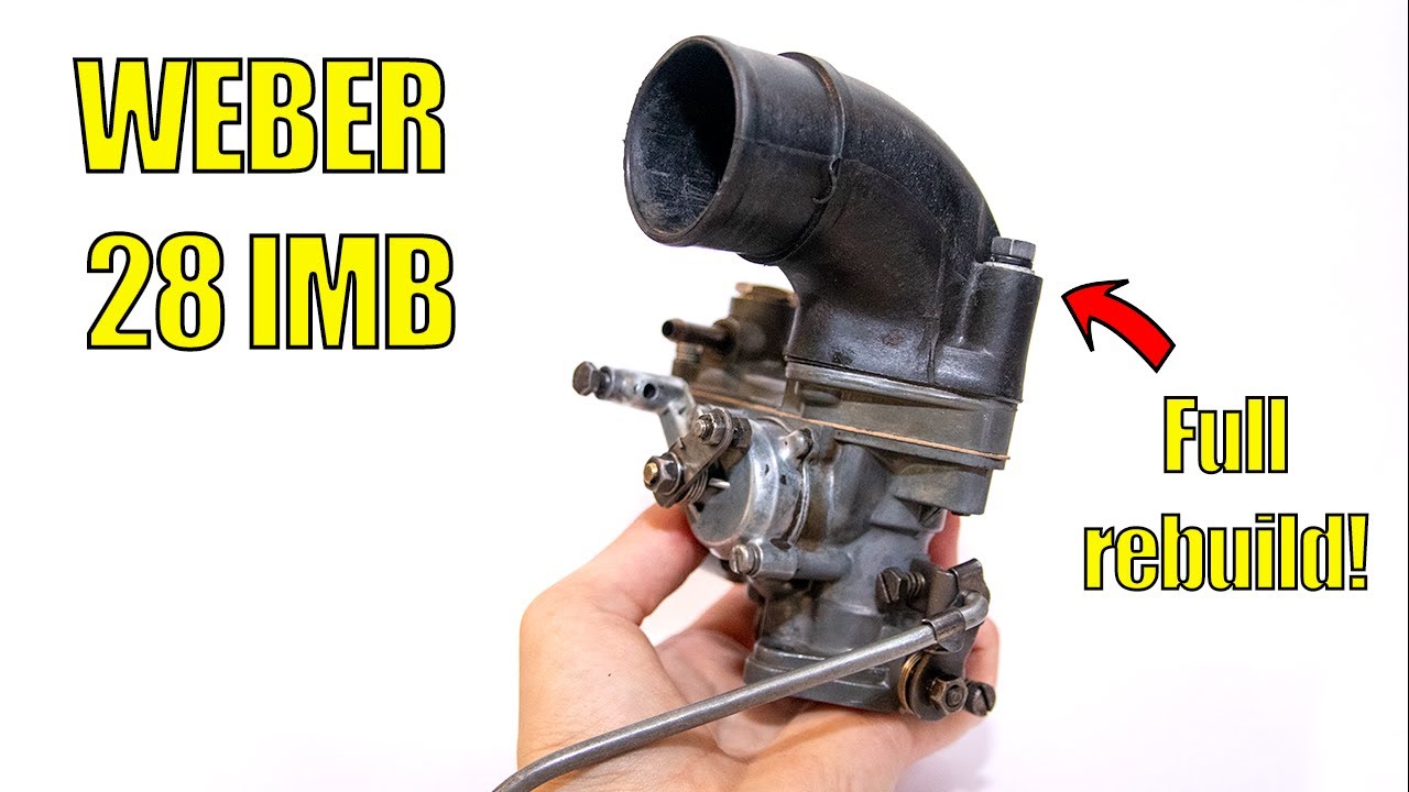 RESTAURO FIAT 500 D'EPOCA | Pulizia e Revisione Carburatore Weber 28 IMB