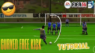 Curved Free Kick Tutorial Fifa 14 PPSSPP[100% work]#fifa14modfifa22andoid #fifa14ppsspp screenshot 5