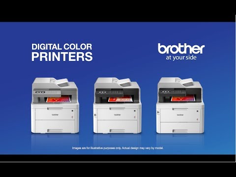 Brother MFC-L3770CDW Wireless Digital Color All-in-One Color Printer Ideal for Home or Small Office