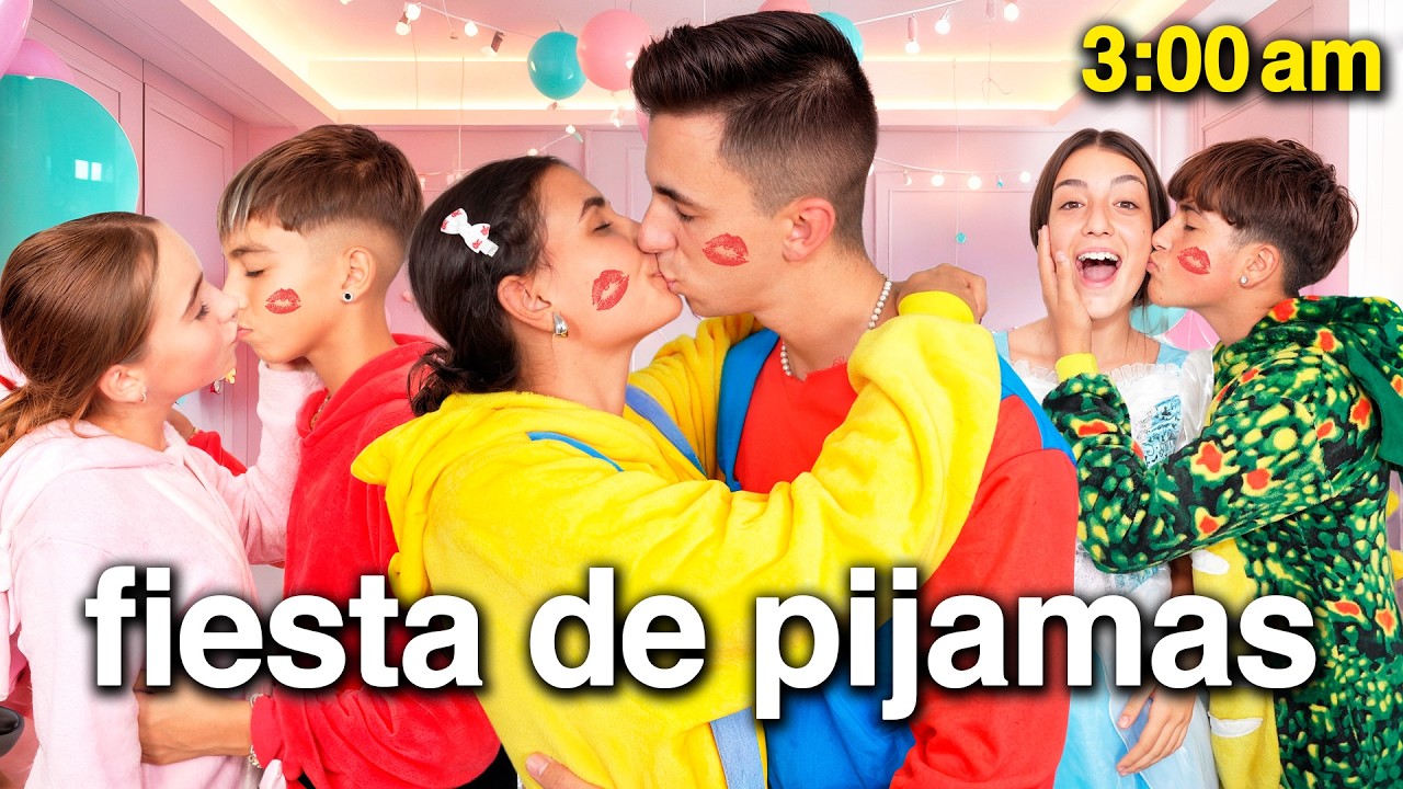 HACEMOS una FIESTA de PIJAMAS por PAREJAS! *muchas travesuras!*