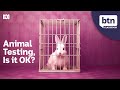 Animal testing  behind the news