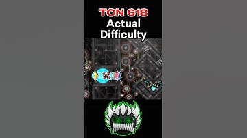 TON 618 Actual Difficulty☠️#edit #gaming#fyp#geometrydash #gd#viral#shorts#short#ton618#music #funny
