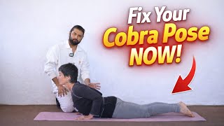 Cobra Pose Explained Correctly | Perfect Alignment in Bhujangasana (Step-by-Step Guide)