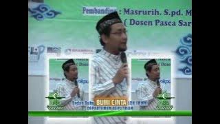 Habiburrahman Elshirojy Bedah Buku Bumi Cinta - Department Keputrian IMMNI Unswagati