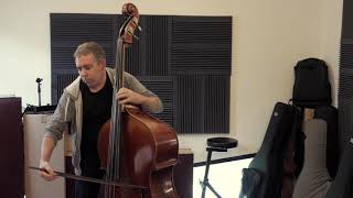 Bach Cello Suite 3 Bourée 1+2 Double Bass