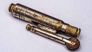 Restoration of a rare antique lighter that went through the World War II