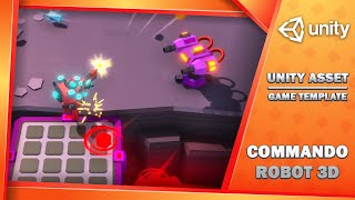 ROBOT WARFARE! Unity Game Template for Instant Action!