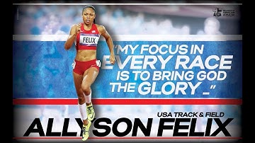 Allyson Felix |Sprinting Montage|