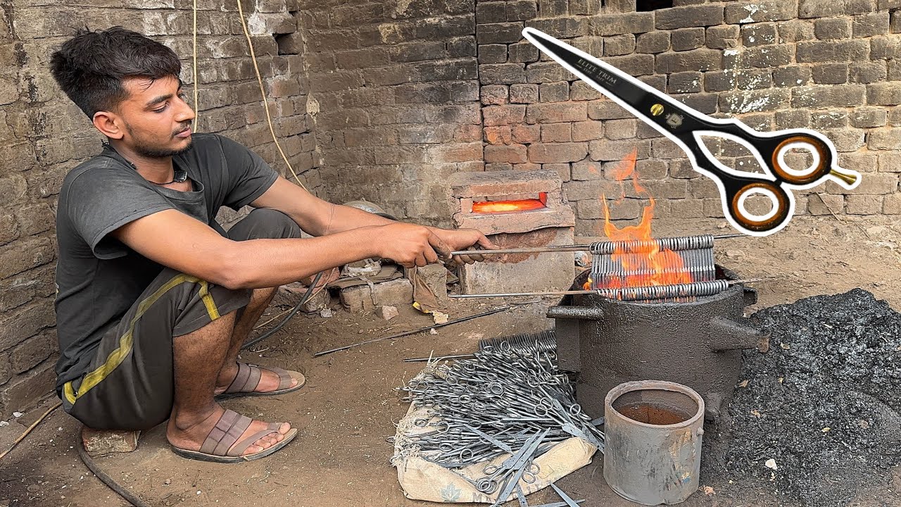 How High-Quality Barber Scissors Are Mass Produced | Precision Engineering Behind Every Cut 