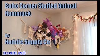 Boho Corner Stuffed Animal Hammock by Huddle Supply Company