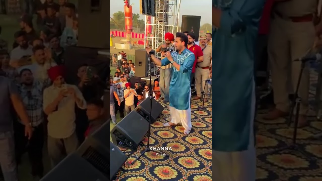 Dussehra live khanna singer rnait today live show