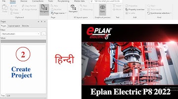 Create Project | Eplan 2022 Tutorial for Beginners in Hindi | Eplan Course in Hindi | Eplan in Hindi
