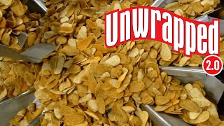 How T.G.I. Fridays Potato Skins Chips Are Made | Unwrapped 2.0 | Food Network