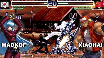MADKOF 동네형 vs XIAOHAI 小孩 FT3 KOF 2002  Reacción Highlight