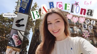 Дневники Барселоны | Фотосессия, время с мамой | Зачем мне с собой огурцы и ножик?