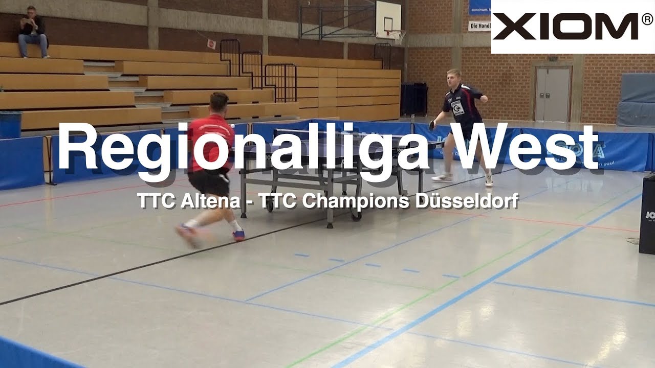 Regionalliga West Ttc Altena Ttc Champions Dusseldorf