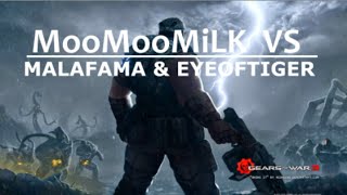 MooMooMiLK VS Malafama & EMK EyeOfTiger Gears of War Parodia