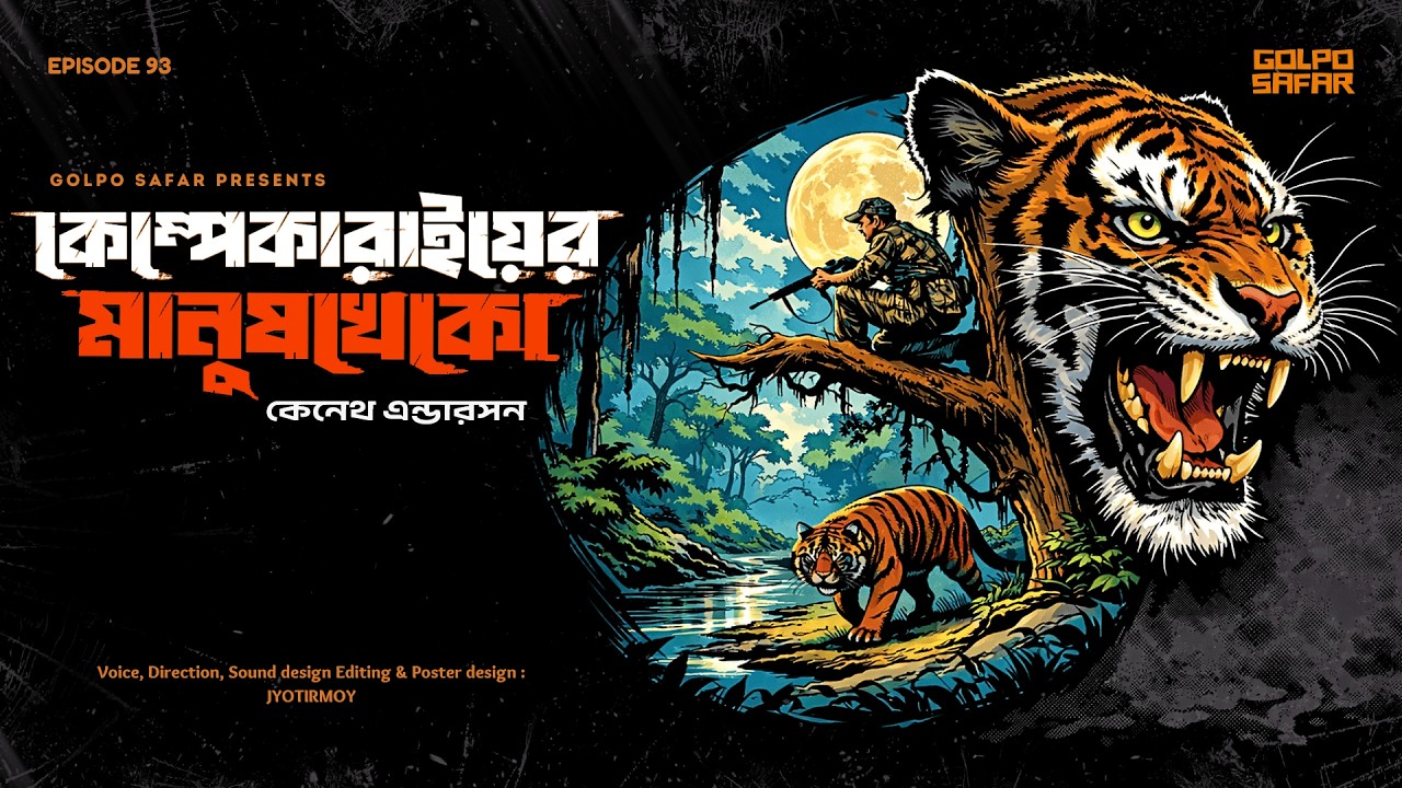 Kempekaraier Manushkheko | Kenneth Anderson | শিকার কাহিনী | Adventure Audio Story | Sunday Suspense