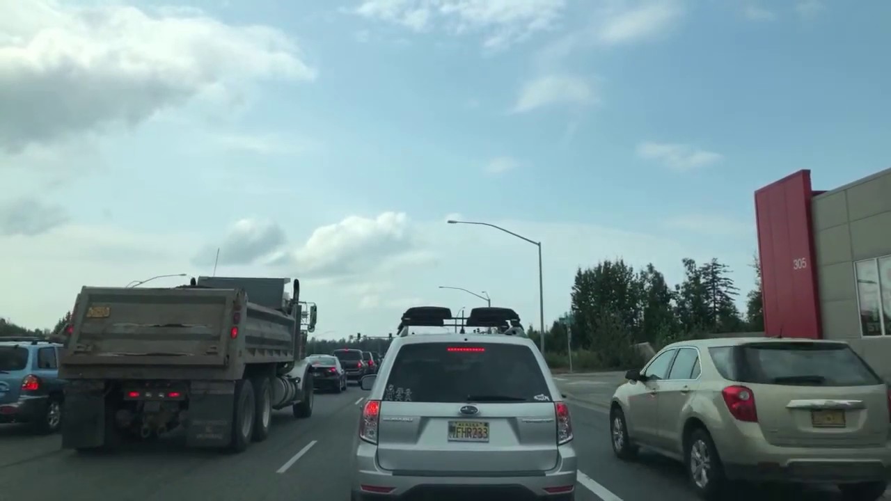 Drive to the Harley Davidson Shop Anchorage Alaska YouTube