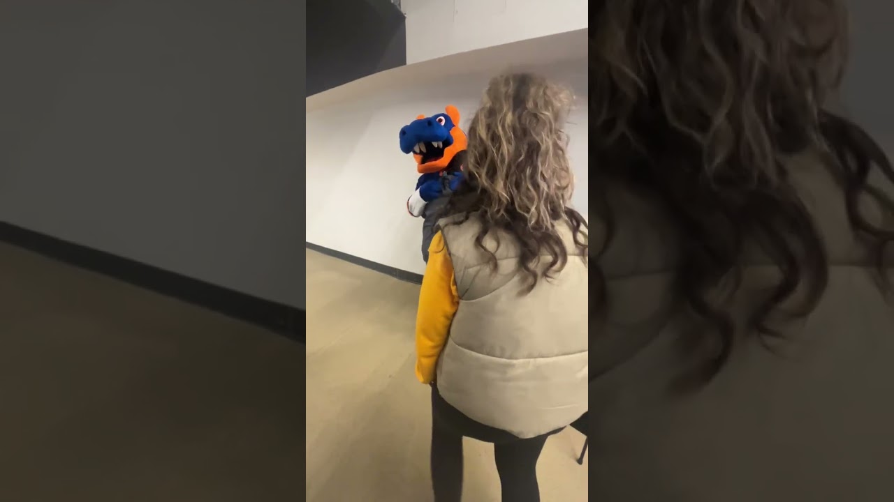Me Hugging Sparky The Dragon #0 From  New York Islanders