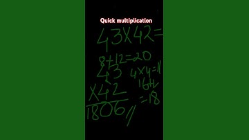 quick multiplication ❌ easy trick #shorts Bodo maths