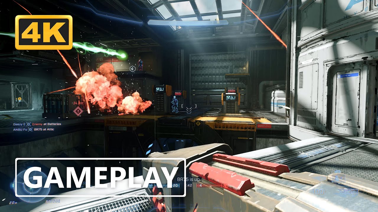 Halo Infinite Xbox Series X Gameplay 4K - YouTube