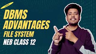 DBMS vs File System | Advantages of DBMS | NEB Class 12 Computer Science in Nepali | Sajilo Logic