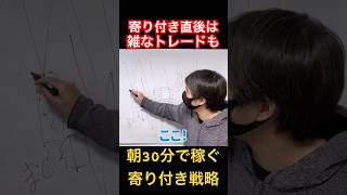 【寄り付き戦略】朝30分は雑なトレードが成果に結びつく!? #shorts #寄り付き