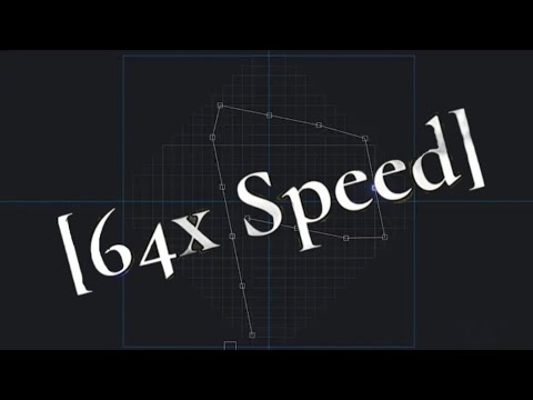 Polyrhythmic Rectangles: Relaxing Real-Time Animation and Harmonic Melodies [64x Speed]