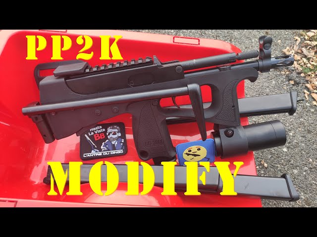 Pp-2k modify Airsoft + accessoires et mag co2 - Fusils d'assaut (10532037)