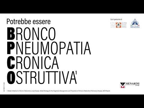 Potrebbe essere BPCO (BroncoPneumopatia Cronica Ostruttiva) - video from Menarini Group