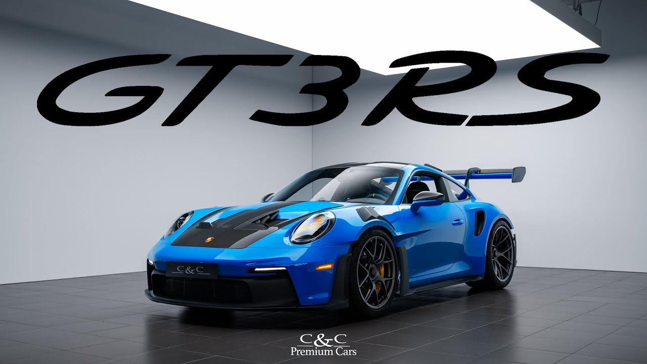 2024 Porsche GT3RS in Shark Blue (Details, Interior, Exterior