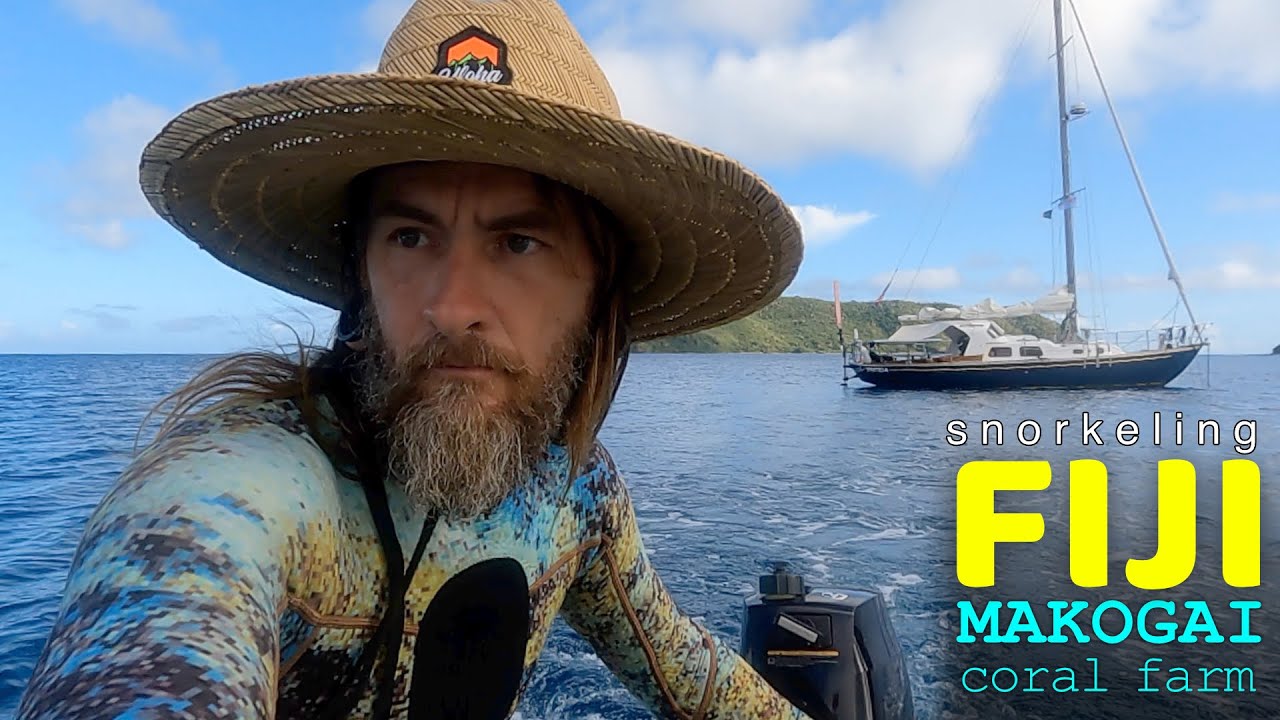 Snorkeling the Coral Farm at Makogai Island Reserch Center in Fiji