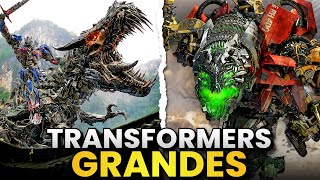 Los 10 Transformers Más GRANDES de la Saga de Michael Bay