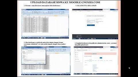platform Learning Management System menggunakan Gnomio Free Hosting Moodle