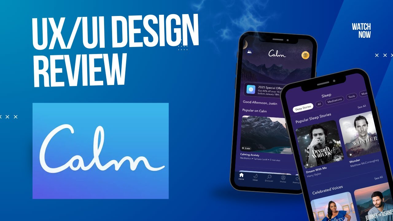 Calm UX/UI Design Review: The Good, The Bad, and Recommendations for ...