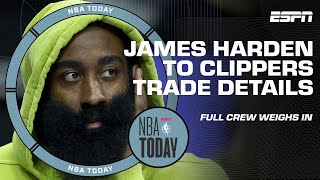 James Harden traded to Clippers COMPLETE DETAILS 📈 ‘This was inevitable’ 👀 - Woj | NBA Today