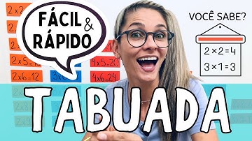 TABUADA - DICA PARA MEMORIZAR A TABUADA \Prof. Gis/